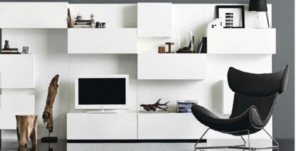 moderne TV reolsystem fra Bokoncept.dk