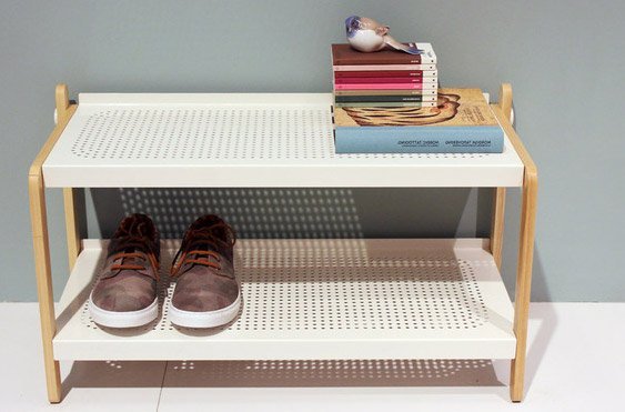 Skoe Shoe Rack er en skøn moderne skohylde
