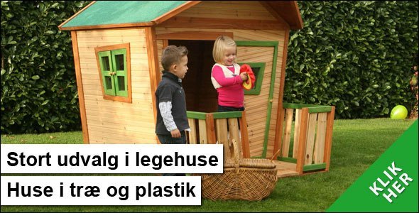 Stort udvalg i legehuse