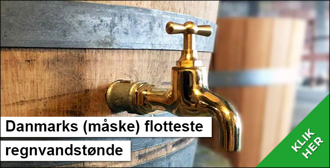 eksklusiv regnvandstønde