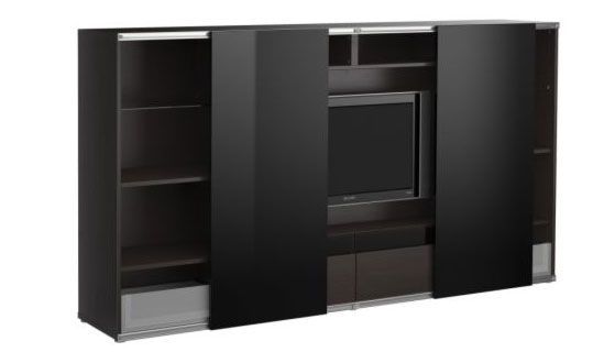 Bestå - sort reolsystem fra IKEA Bestå - sort reolsystem fra IKEA