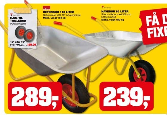 Betonbør og havebør fra Jem&Fix Betonbør og havebør fra Jem&Fix
