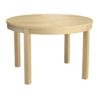 Bjursta spisebord i træ fra IKEA