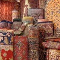 Forskellige persiske tæpper