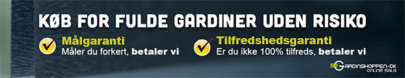 Køb gardiner hos gardinshoppen