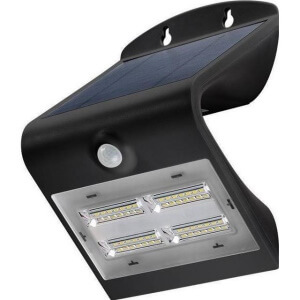 billig solcellelampe med sensor
