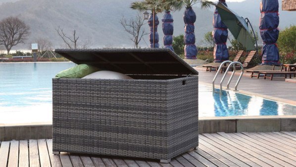 Hyndeboks i polyrattan