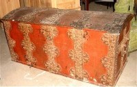 Egetræskiste fra 1600-tallet Egetræskiste fra 1600-tallet