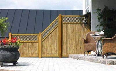 Læhegn træ eller levende hegn til terrassen hus plus have Læhegn til terrasse