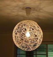 Lampe til entre lampe-af-garn
