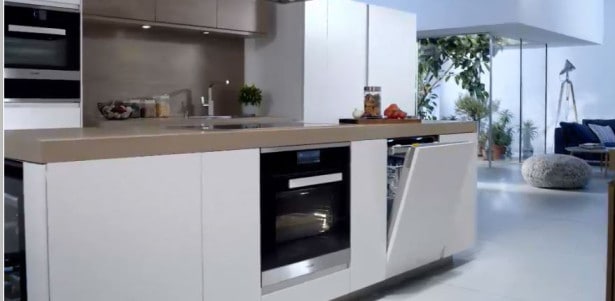 Miele opvaskemaskiner indbygges let