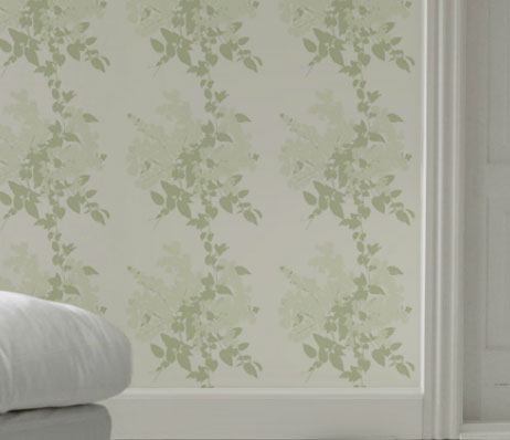 Nordic blossom med grønne blade