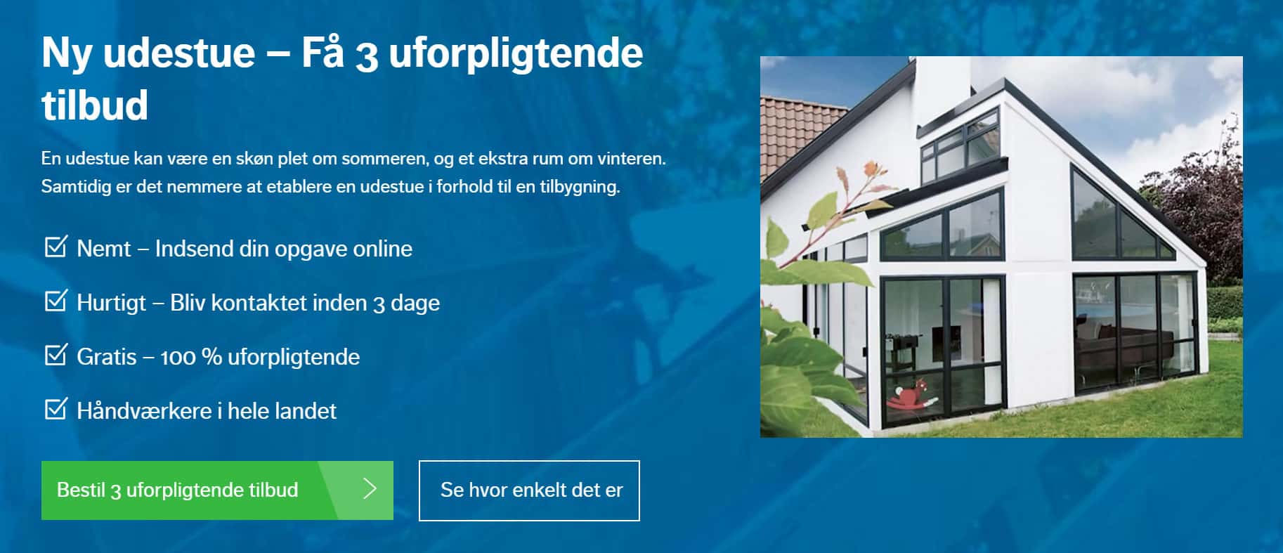 Udestue pris her er hvad du fÃ¥r fra 21.000 og opefter hus plus have Køkken designa