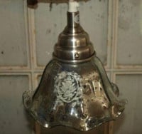 Romantisk loftlampe Romantisk loftlampe
