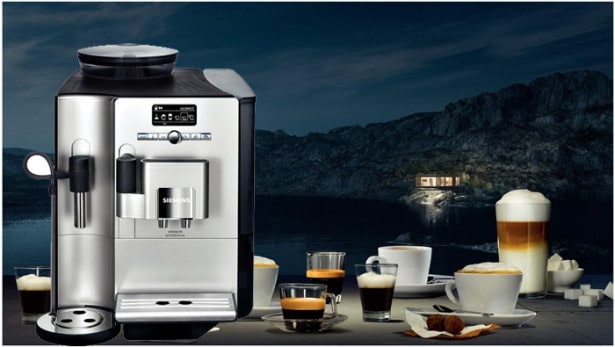 Siemens kaffe- og espressomaskine med kværn