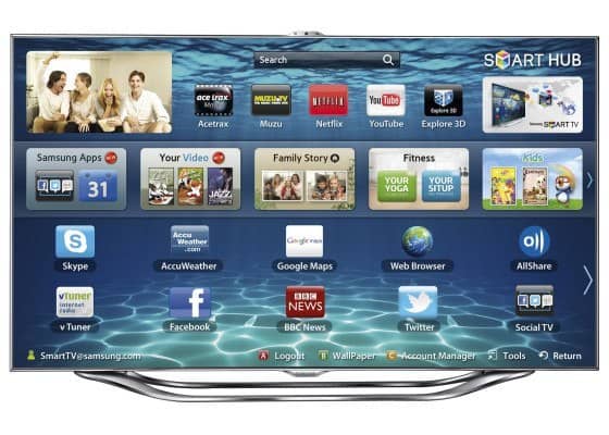 Samsung Smart TV styrefunktioner Samsung Smart TV styrefunktioner