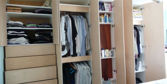 Unikt design garderobe